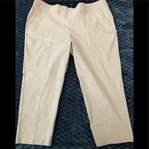 Simply Vera.  Pull on stretch capris.    Size XL. New without tags